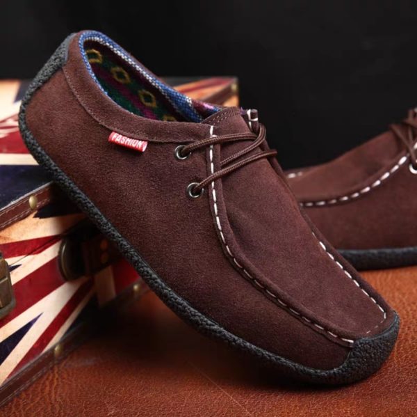 Autumn Casual Fur Men’s Shoes #SH5 - Image 5