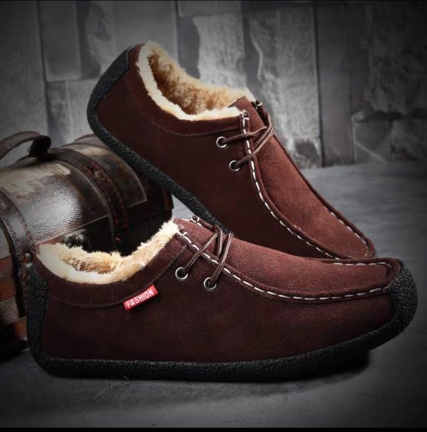 Autumn Casual Fur Men’s Shoes #SH5 - Image 3