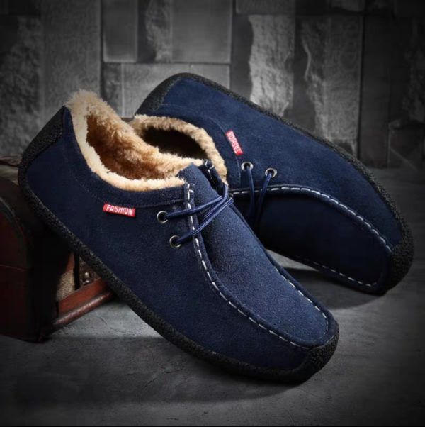 Autumn Casual Fur Men’s Shoes #SH5 - Image 2