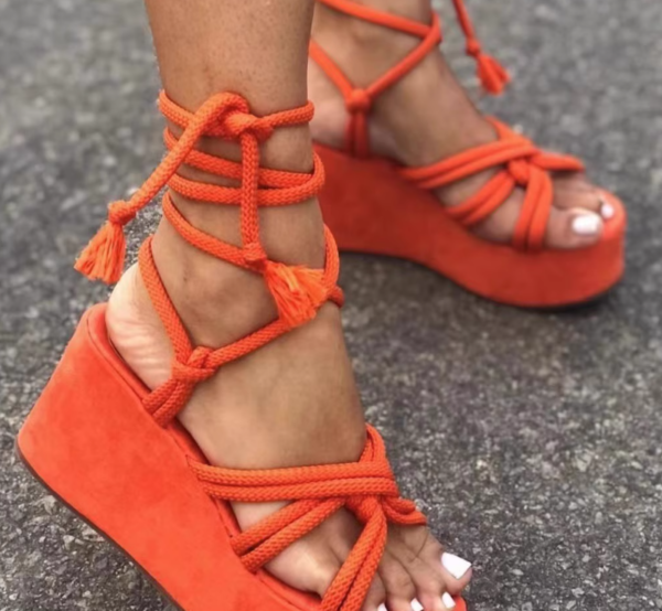 Women Wedge Sandals Romen Shoes Big Size #FSH 7 - Image 3