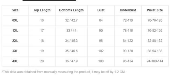 Bikini plus size floral three piece #FSW3 - Image 6