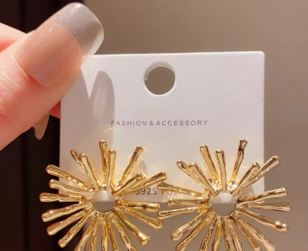 European and American metal cold wind earrings #FEA 8 - Image 2